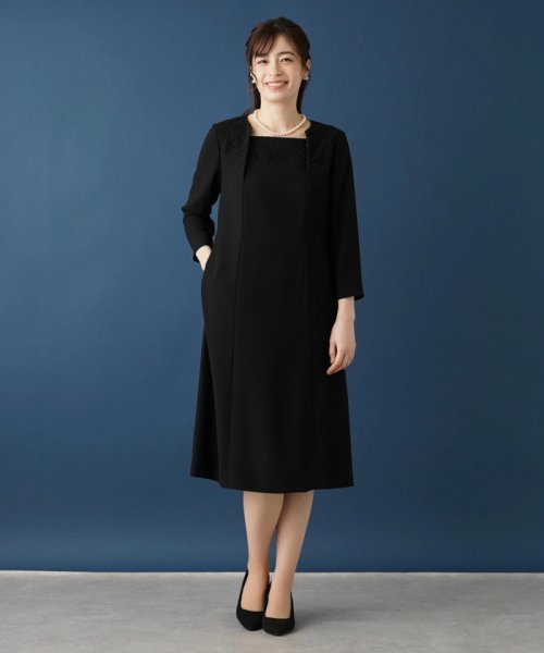 ワンピースアンサンブル【ブラックフォーマル】 