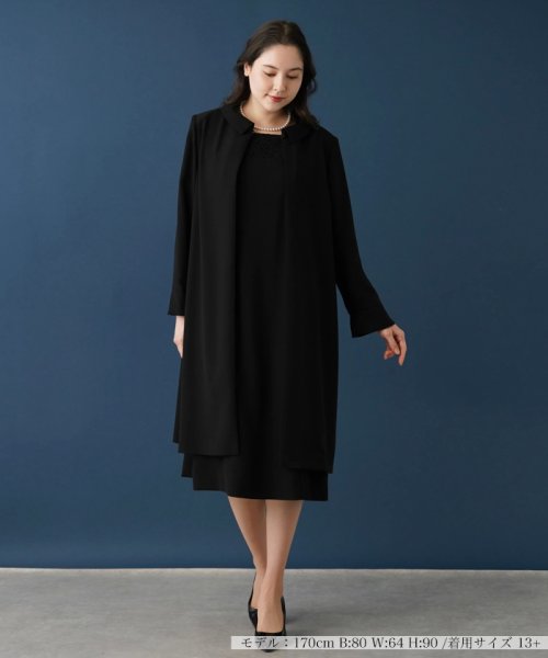 ワンピースアンサンブル【ブラックフォーマル】 