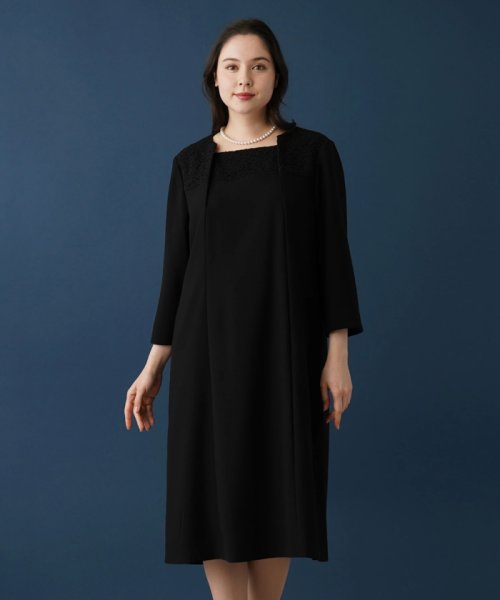 ワンピースアンサンブル【ブラックフォーマル】 