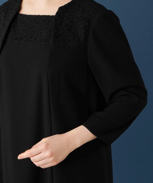 ワンピースアンサンブル【ブラックフォーマル】 