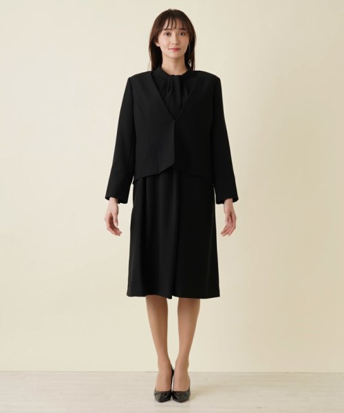 ワンピースアンサンブル【ブラックフォーマル】 