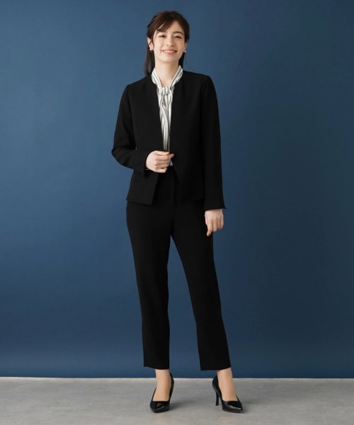 ノーカラージャケット 