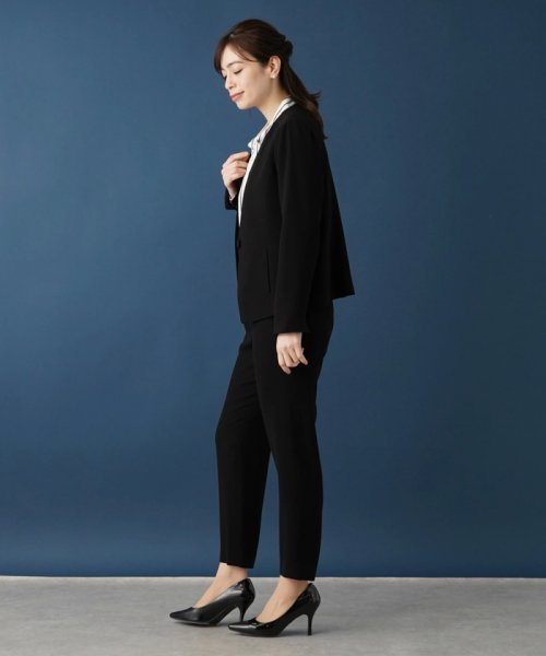 ノーカラージャケット 