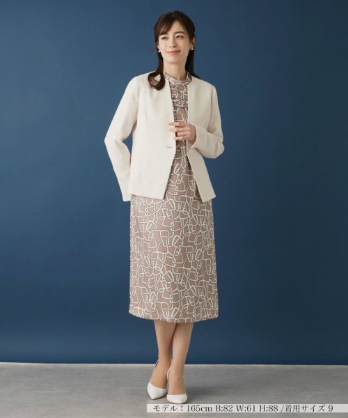 ノーカラージャケット 