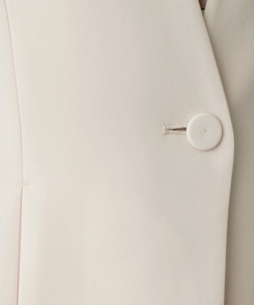 ノーカラージャケット 