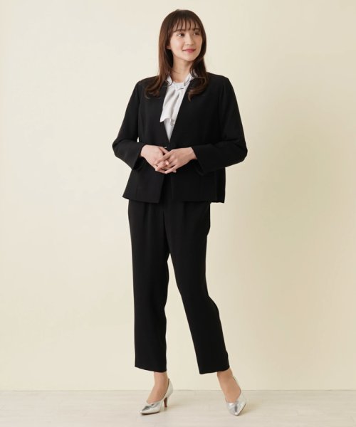 ノーカラージャケット 