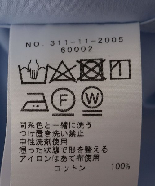 SHIPS WOMEN(シップス　ウィメン)/Primary Navy Label:〈手洗い可能〉レギュラー カラー ワイド シャツ/img10