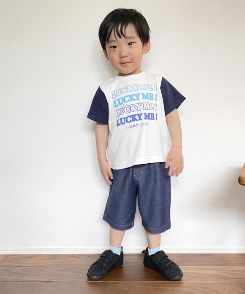 COMME CA ISM KIDS(コムサイズム（キッズ）)/グラフィックプリント 半袖Tシャツ(ベビーサイズ)/img02