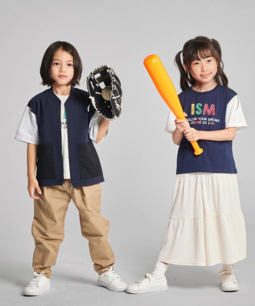 COMME CA ISM KIDS(コムサイズム（キッズ）)/グラフィックプリント 半袖Tシャツ/img01