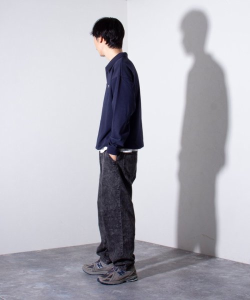 【限定展開】【GLOSTER/グロスター】デニムワイドパンツ イージーテーパードパンツー 人気・おすすめ｜使いやすい・旅行におすすめ セール中 全国発送 即出荷モデル
