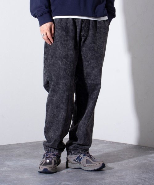 【限定展開】【GLOSTER/グロスター】デニムワイドパンツ イージーテーパードパンツー 人気・おすすめ｜使いやすい・旅行におすすめ セール中 全国発送 即出荷モデル