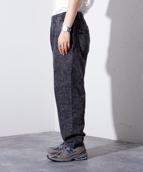【限定展開】【GLOSTER/グロスター】デニムワイドパンツ イージーテーパードパンツー 人気・おすすめ｜使いやすい・旅行におすすめ セール中 全国発送 即出荷モデル