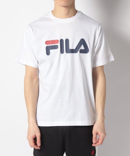 FILA（Casual Men）(フィラ（カジュアル　メンズ）)/【カジュアルウェア】 天竺 プリント半袖Tシャツ メンズ/img01