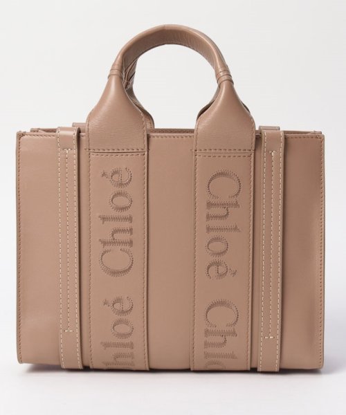 Chloe(クロエ)/【CHLOE】クロエ  “WOODY”ウッディ スモールレザートートバッグ  CHC23US397I60/img02