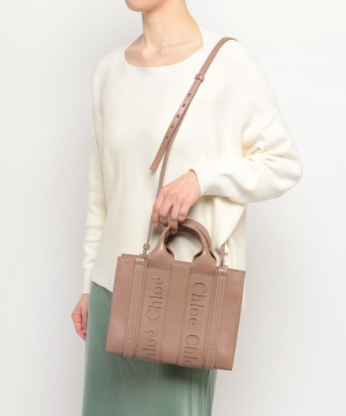 Chloe(クロエ)/【CHLOE】クロエ  “WOODY”ウッディ スモールレザートートバッグ  CHC23US397I60/img06