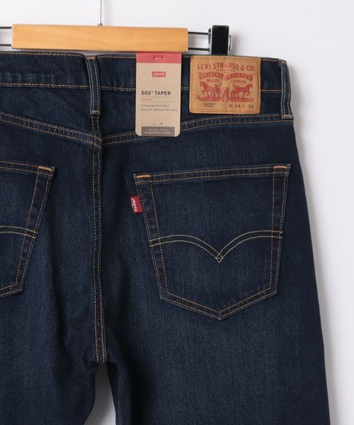 Levi's(リーバイス)/Levi's/リーバイス 502（TM） テーパードジーンズ ダークインディゴ RINSEY/img03