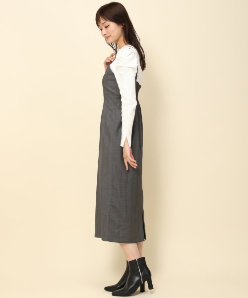 MISCH MASCH(ミッシュマッシュ)/ショルダーチェーンキャミワンピース/MM337418/img06