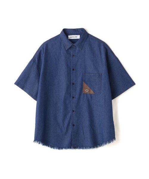 LHP(エルエイチピー)/WHITELAND/OWL/DENIM S/S SHIRT/img14