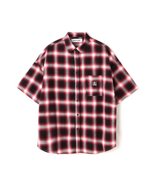 LHP(エルエイチピー)/WHITELAND/OWL/OMBRE CHECK S/S SHIRT/img29