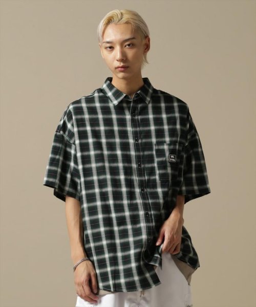 LHP(エルエイチピー)/WHITELAND/OWL/OMBRE CHECK S/S SHIRT/img33