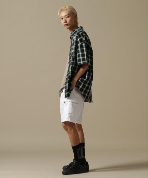 LHP(エルエイチピー)/WHITELAND/OWL/OMBRE CHECK S/S SHIRT/img35