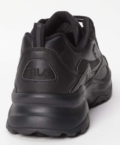 FILA（Shoes）(フィラ（シューズ）)/WOODBLOCK STR/ウッドブロック STR 厚底カジュアルスニーカー  / ブラック/img02