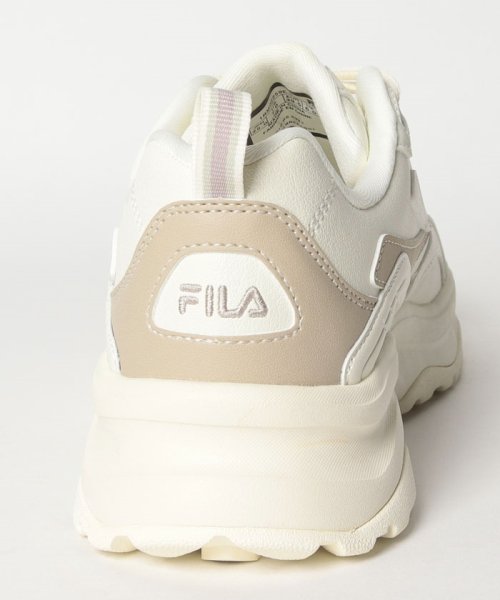 FILA（Shoes）(フィラ（シューズ）)/WOODBLOCK STR/ウッドブロック STR 厚底カジュアルスニーカー  / ベージュ/img02