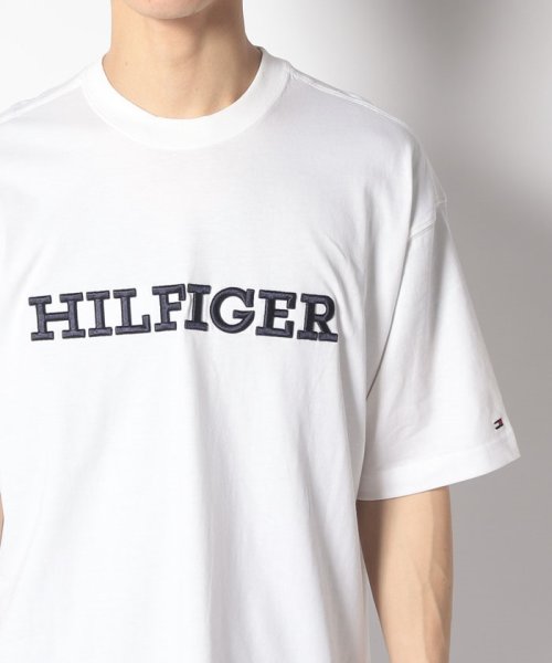 TOMMY HILFIGER(トミーヒルフィガー)/モノタイプエンブロイドアーカイブTシャツ/img16