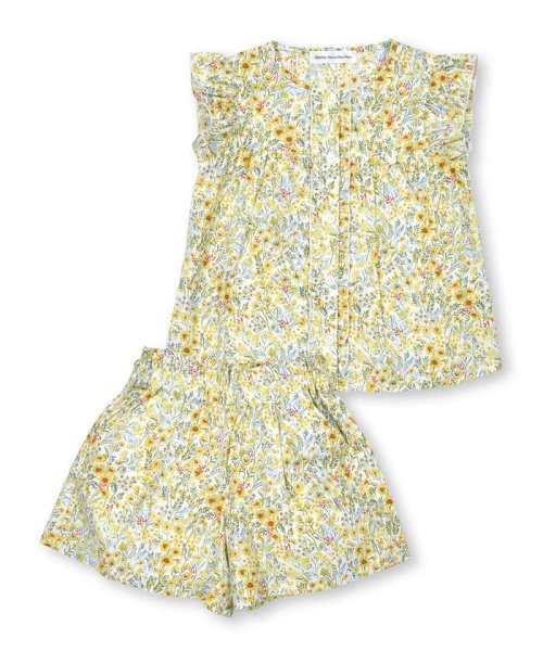 BeBe Petits Pois Vert(ベベ プチ ポワ ヴェール)/小花柄セットアップ(95~150cm)/img06