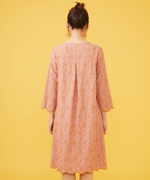 Floracion 刺繍ワンピース 
