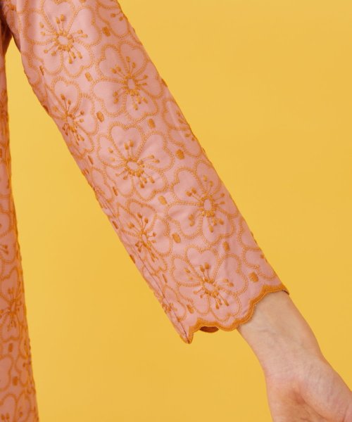 Floracion 刺繍ワンピース 