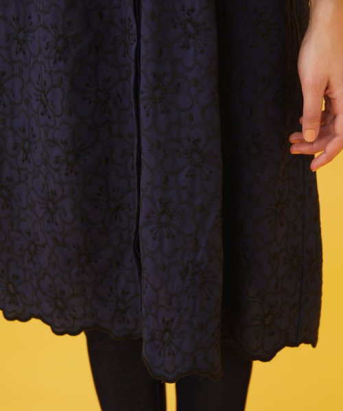 Floracion 刺繍ワンピース 