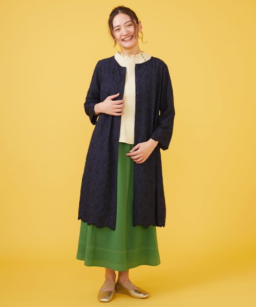 Floracion 刺繍ワンピース 