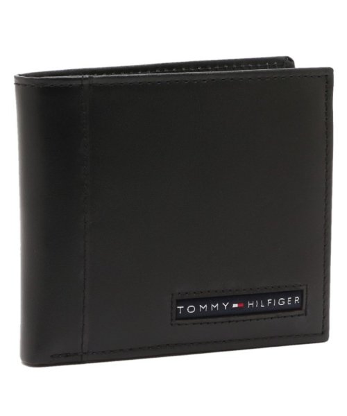 TOMMY HILFIGER(トミーヒルフィガー)/トミーヒルフィガー 二つ折り財布 ケンブリッジ ブラック メンズ TOMMY HILFIGER 31TL25X023 001/img01