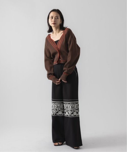 【KIARIS vintage＆closet×JS】 エンブロイダリーパンツ KIARIS vintage＆closet×JS JOURNAL