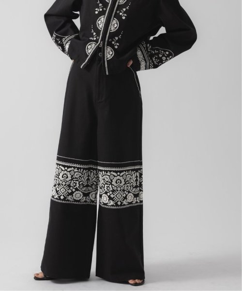 【KIARIS vintage＆closet×JS】 エンブロイダリーパンツ KIARIS vintage＆closet×JS JOURNAL