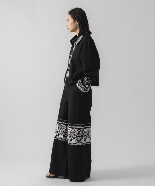 【KIARIS vintage＆closet×JS】 エンブロイダリーパンツ KIARIS vintage＆closet×JS JOURNAL