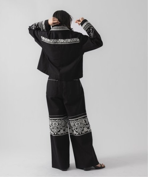 【KIARIS vintage＆closet×JS】 エンブロイダリーパンツ KIARIS vintage＆closet×JS JOURNAL