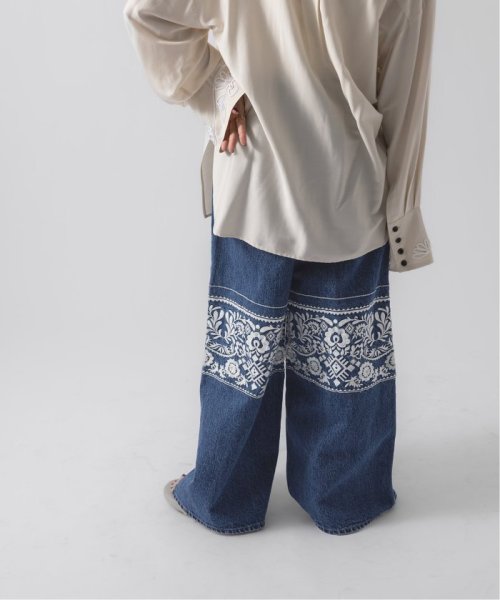 【KIARIS vintage＆closet×JS】 エンブロイダリーパンツ KIARIS vintage＆closet×JS JOURNAL