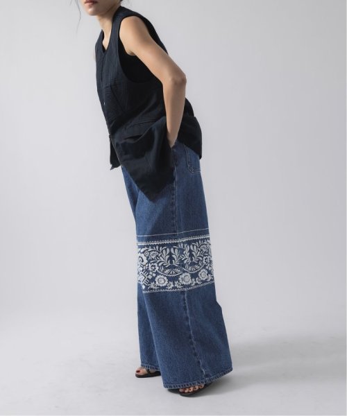 【KIARIS vintage＆closet×JS】 エンブロイダリーパンツ KIARIS vintage＆closet×JS JOURNAL