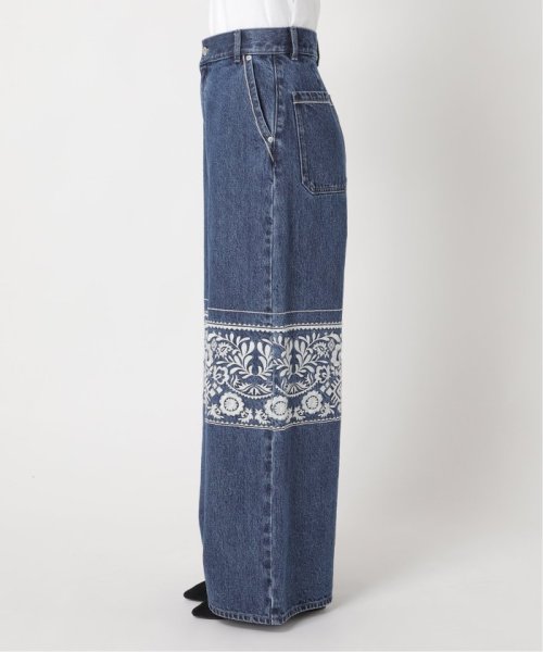 【KIARIS vintage＆closet×JS】 エンブロイダリーパンツ KIARIS vintage＆closet×JS JOURNAL