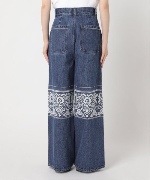 【KIARIS vintage＆closet×JS】 エンブロイダリーパンツ KIARIS vintage＆closet×JS JOURNAL