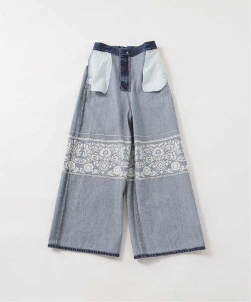 【KIARIS vintage＆closet×JS】 エンブロイダリーパンツ KIARIS vintage＆closet×JS JOURNAL