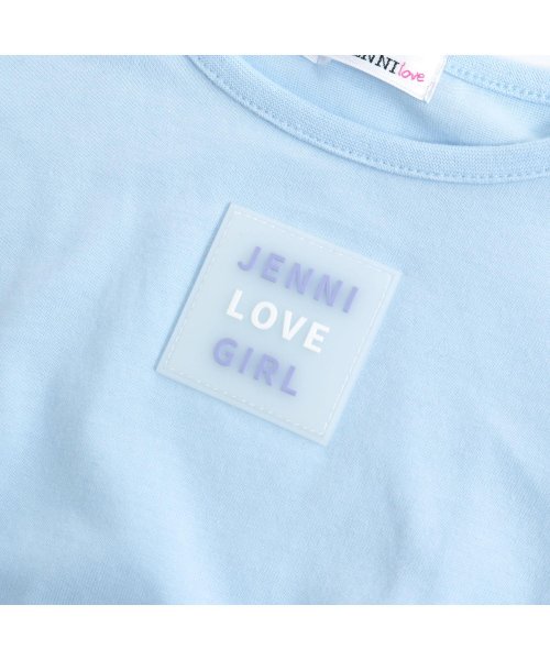 JENNI love(ジェニィラブ)/すそロゴリブ肩ZIPTシャツ/img11
