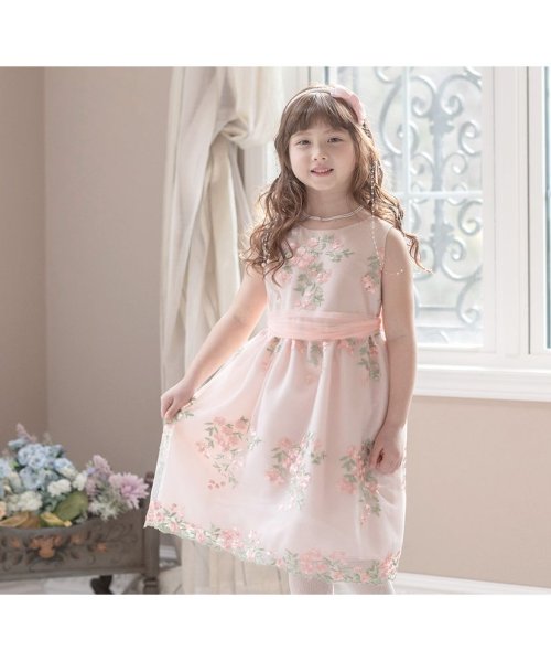 セール】花刺繍チュールレースドレス(505968696) | キャサリンコテージ  