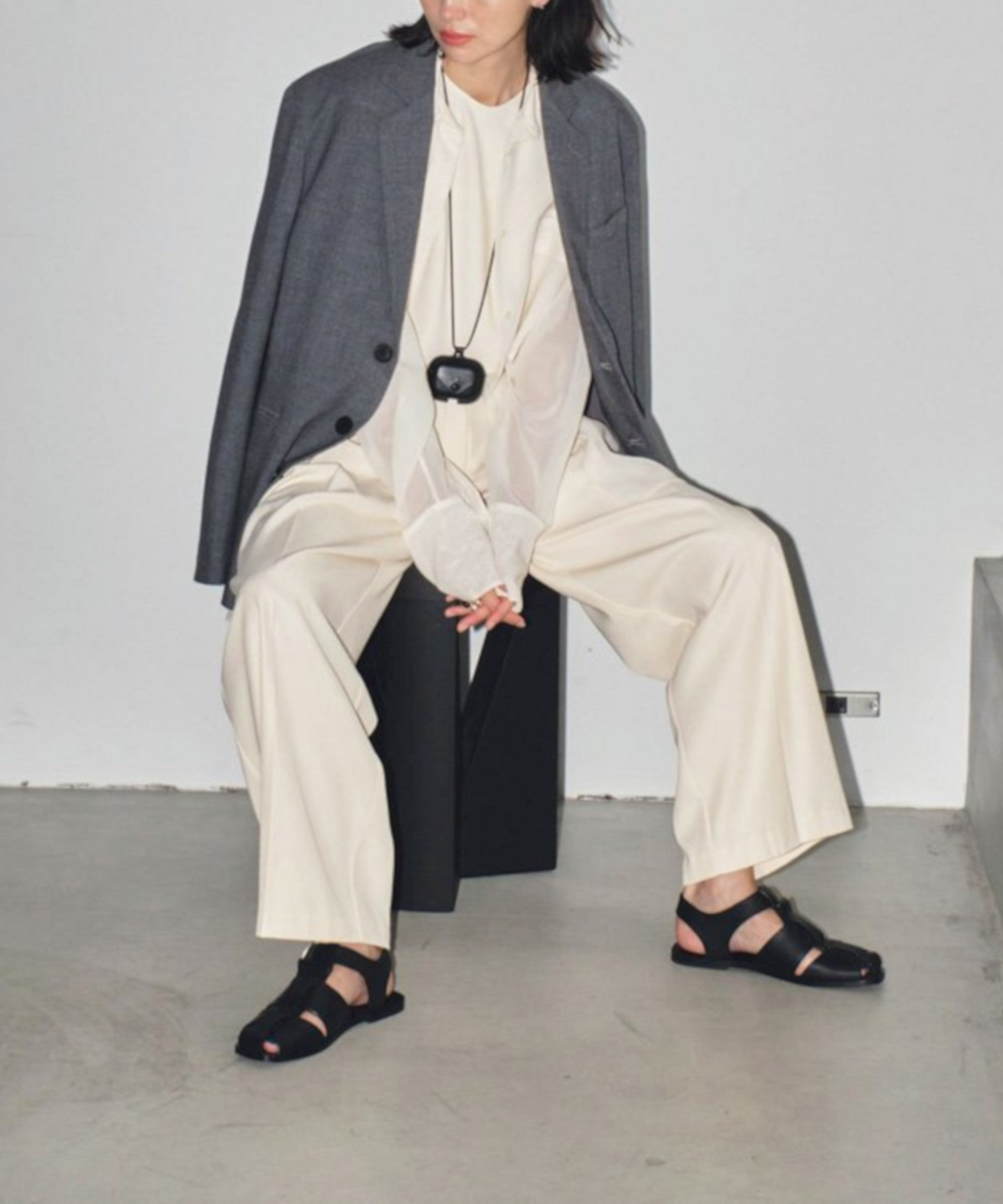 TODAYFUL トゥデイフル ヘザーカラーレスジャケット パンツ