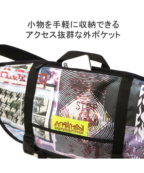 Manhattan Portage(マンハッタンポーテージ)/マンハッタンポーテージ メッセンジャーバッグ 大きい 防水 B4 大容量 Manhattan Portage ブランド 軽量 軽い ナイロン MP1615PS/img08