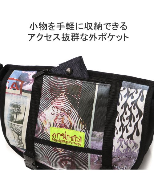 Manhattan Portage(マンハッタンポーテージ)/マンハッタンポーテージ メッセンジャーバッグ 防水 B5 Manhattan Portage 小さい ブランド 軽量 カジュアル ブラック MP1605JRPS/img07