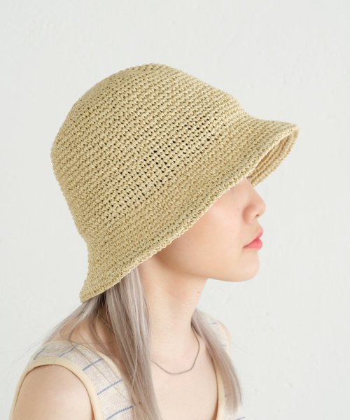 PAL OUTLET(パル　アウトレット)/【Kastane】HAND KNITTING PAPER HAT/img03