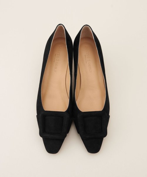 スクエアラップバックル パンプス50↓↑ あらかじめご了承ください